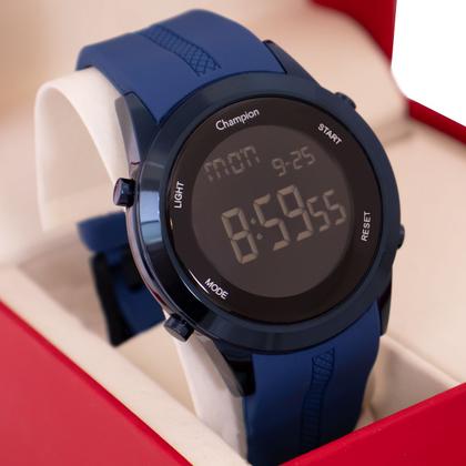 Imagem de Relógio Masculino Champion Digital Esportivo Azul CH40259A