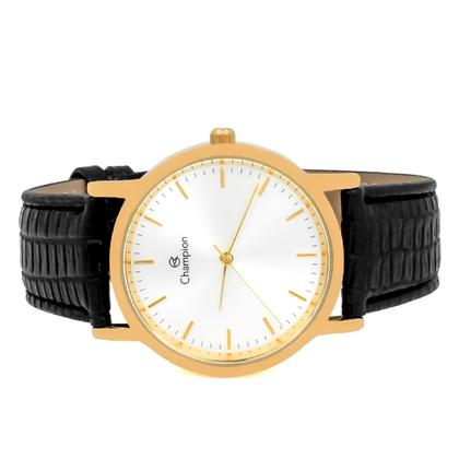 Imagem de Relógio Masculino Champion Dourado material sintético Mostrador Dourado Original Resistente à Água CH22260M