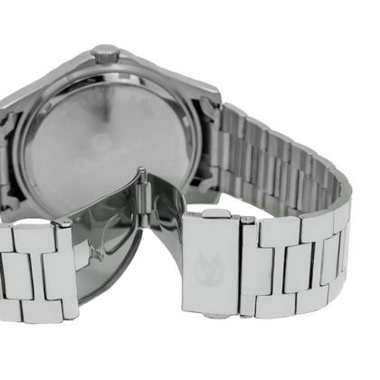 Imagem de Relógio Masculino Champion Prata Aço Inoxidável Mostrador Preto Original Resistente à Água CA31328T