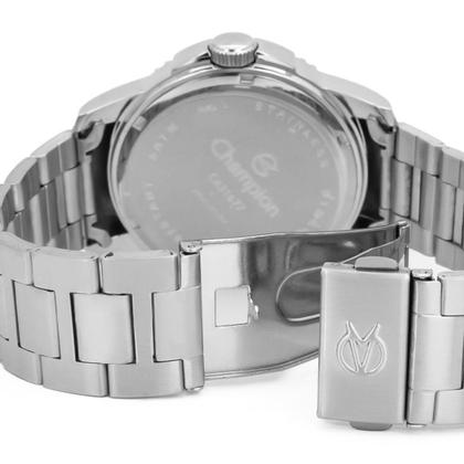 Imagem de Relógio Masculino Champion Prata Analógico Calendário Original Resistente à Água CA31677T