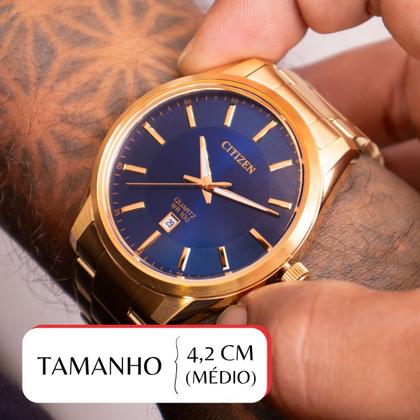 Imagem de Relógio Masculino Citizen Analógico Dourado Quartz TZ20204A
