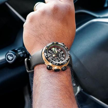 Relógio Masculino Citizen Aqualand Marine Eco-Drive TZ30740P