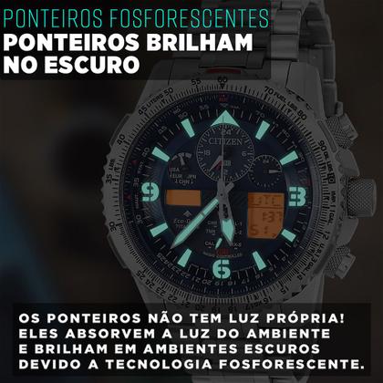 Relógio Masculino Citizen Promaster Eco-Drive Original Luxo
