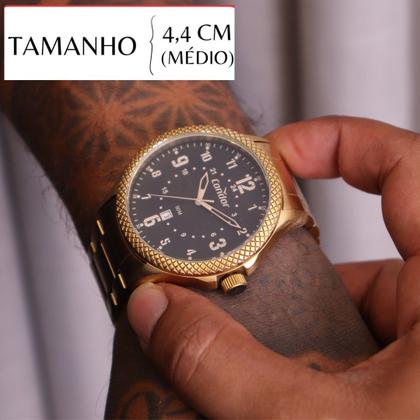 Imagem de Relógio Masculino Condor Analógico Dourado CO2115MYX/K4P kit