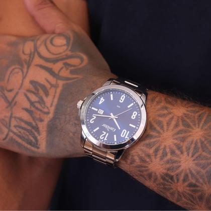 Imagem de Relógio Masculino Condor Analógico Prata CO2115NAQ/K4A + Kit