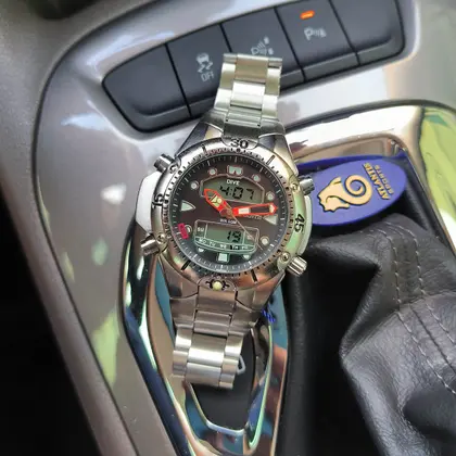 Relógio Masculino Digital Atlantis Aqualand G3154 Catraca