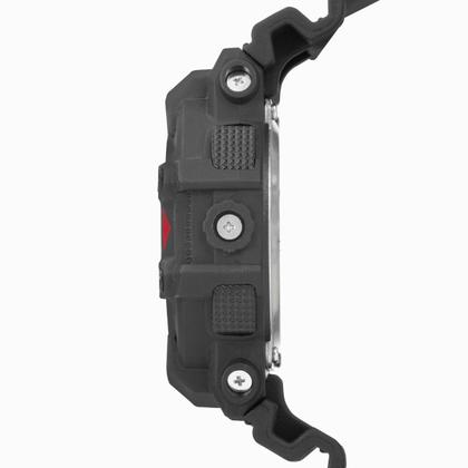 Imagem de Relógio Masculino Digital Esportivo de Pulso com Pulseira de Silicone à Prova D Água Shock Preto e Vermelho Fundo Positivo Mormaii