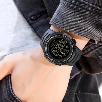 Imagem de Relógio Masculino Digital Esportivo Militar SANDA - À Prova de Choque e Água