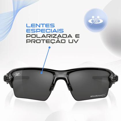 Imagem de relogio masculino digital prova dagua + oculos uv proteção resistente pulseira ajustavel data alarme qualidade premium