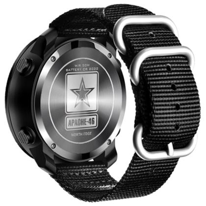 Imagem de Relógio Masculino Esportivo North Edge Apache 46 Altímetro Barômetro Bússola Prova D'água