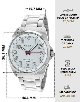 Imagem de Relógio Masculino Moderno De Pulso Orient Original