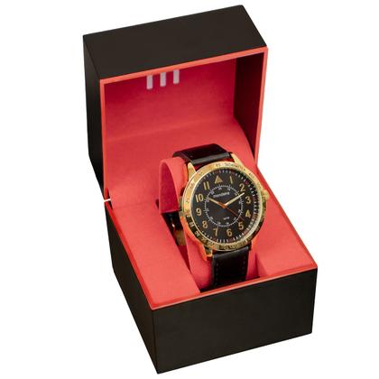Imagem de Relógio Masculino Mondaine Casual Couro Preto 99666GPMVDH2