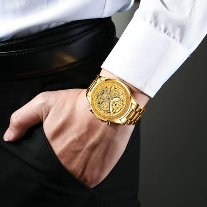 Imagem de Relógio Masculino Nibosi 2385 Cronógrafo Funcional Original