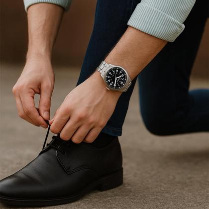 Imagem de Relógio Masculino Orient Aço Inoxidável Original Resistente à Água