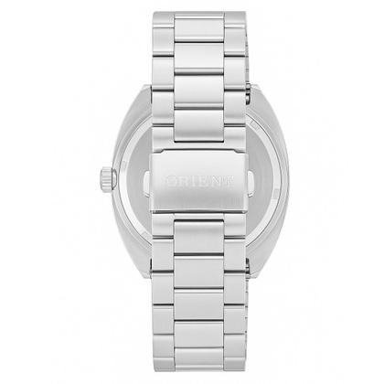 Imagem de Relógio Masculino Orient Prata Aço Inoxidável Automático Mostrador Azul Original Resistente à Água ROF49SS032D1SX