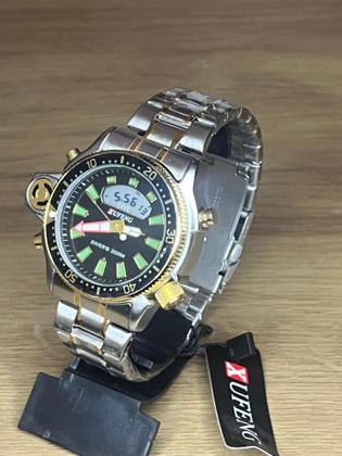 Imagem de Relógio Masculino Original Xufeng A Prova D Água, Display Duplo Analógico e Digital