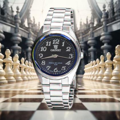 Imagem de Relógio Masculino Orinet Original Prova D'água Luxo
