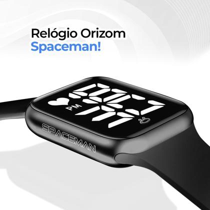 Imagem de Relógio Masculino Pulso Digital Led Quadrado Preto Casual Luxo Bonito Garantia