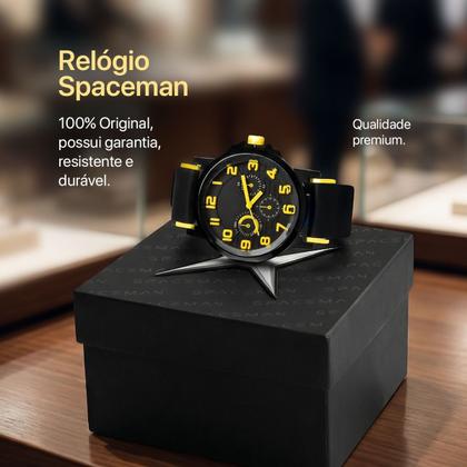 Imagem de Relogio Masculino Qualidade Premium Aço Inox Silicone Preto casual original presente social ajustavel analogico grande
