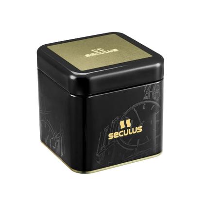 Imagem de Relógio Masculino Seculus Slim 23724GPSVDC2 Couro Crocodilo