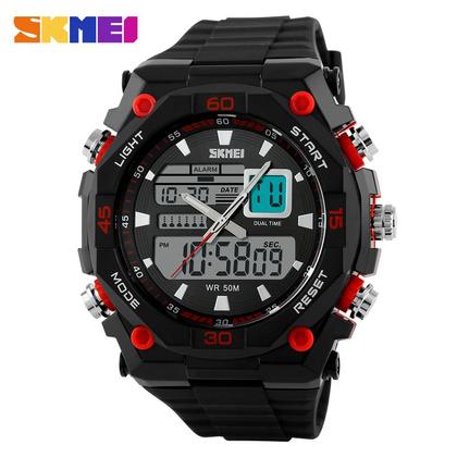 Imagem de Relógio Masculino Skmei 1092 Esportivo AnaDigi Original Led