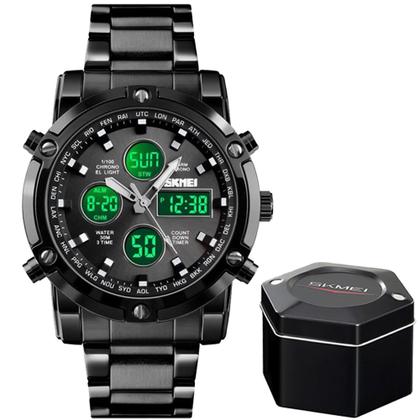 Imagem de Relógio Masculino Skmei 1389 Á Prova Dágua 30m Digital Esporte Luxo