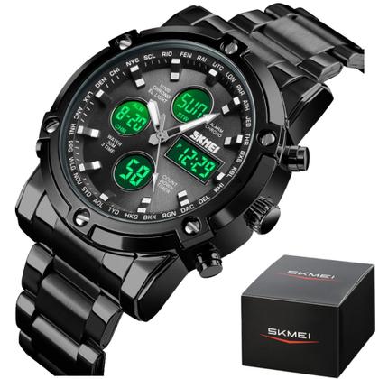Imagem de Relógio Masculino Skmei 1389 Á Prova Dágua 30m Digital Esporte Luxo