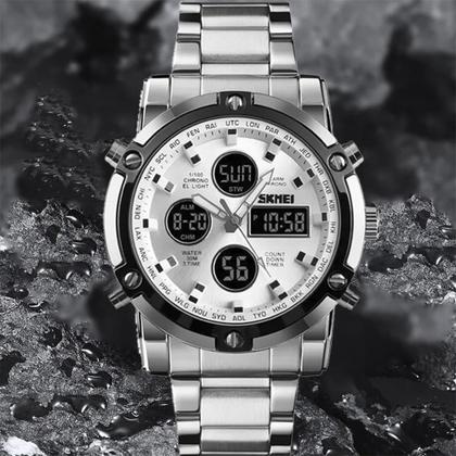 Imagem de Relógio Masculino Skmei 1389 Á Prova Dágua 30m Digital Esporte Luxo