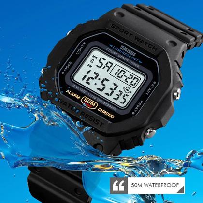 Imagem de Relógio Masculino Skmei 1628 Á Prova D'água 50m Digital Shock Esporte
