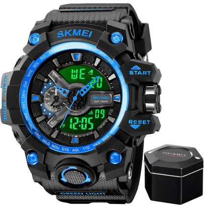 Imagem de Relógio Masculino Skmei 2396 Á Prova Dágua 50m Digital Shock Esportivo