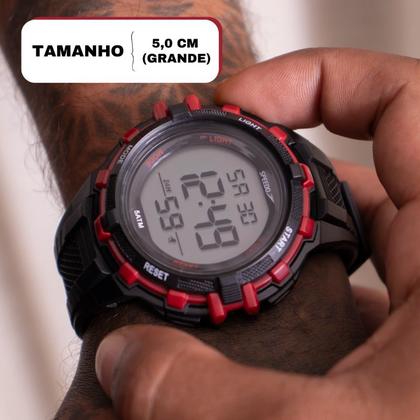 Imagem de Relógio Masculino Speedo Digital Esportivo Vermelho 81237G0EVNP1K1