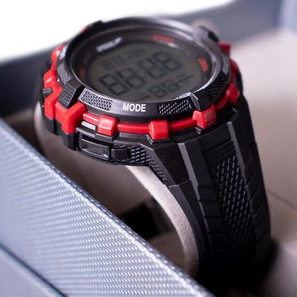 Imagem de Relógio Masculino Speedo Digital Esportivo Vermelho 81237G0EVNP1K1