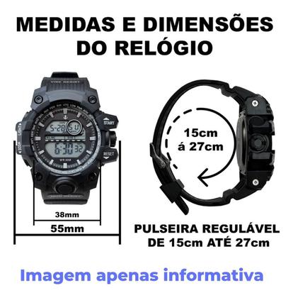 Imagem de Relógio Masculino Sport Shock Prova Dágua Original C Caixa