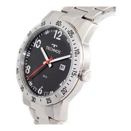 Relógio Masculino Technos Analogico 2115Myj/1P Prata Imagem de Relógio Masculino Technos Analogico 2115Myj/1P Prata