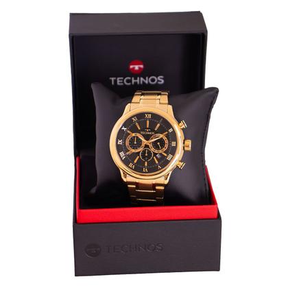 Imagem de Relógio Masculino Technos Analógico GrandTech Dourado JS25BBA/1P