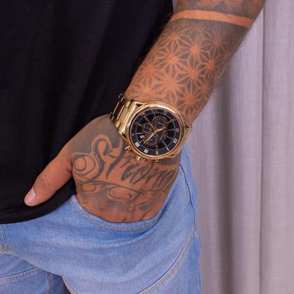 Imagem de Relógio Masculino Technos Analógico GrandTech Dourado JS25BBA/1P