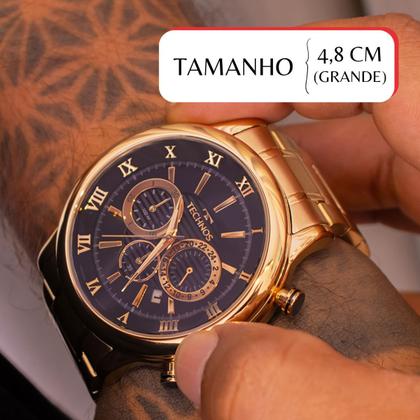 Imagem de Relógio Masculino Technos Analógico GrandTech Dourado JS25BBA/1P