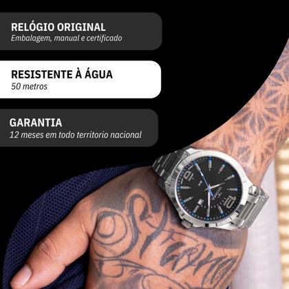 Imagem de Relógio Masculino Technos Analógico Prata 2115GU/1A