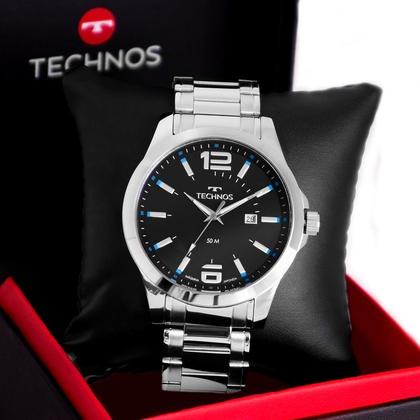 Imagem de Relógio Masculino Technos Analógico Prata 2115GU/1A