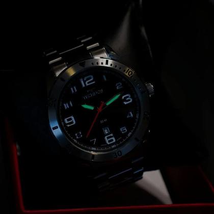 Imagem de Relógio Masculino Technos Analógico Prata 2115MYK/1P