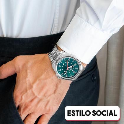 Imagem de Relógio Masculino Technos Analógico Prata 2115MYS/1V