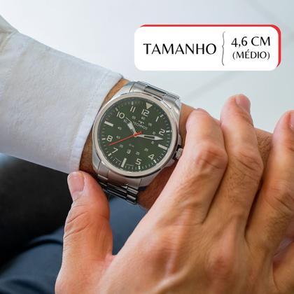 Imagem de Relógio Masculino Technos Analógico Prata 2115MYS/1V