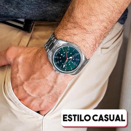 Imagem de Relógio Masculino Technos Analógico Prata 2115MYS/1V