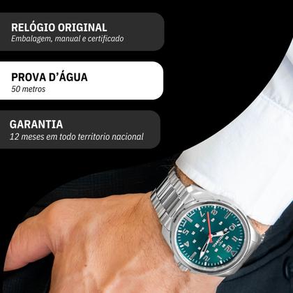 Imagem de Relógio Masculino Technos Analógico Prata 2115MYS/1V