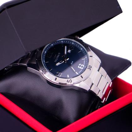 Imagem de Relógio Masculino Technos Analógico Prata Militar 2115MYN/1A