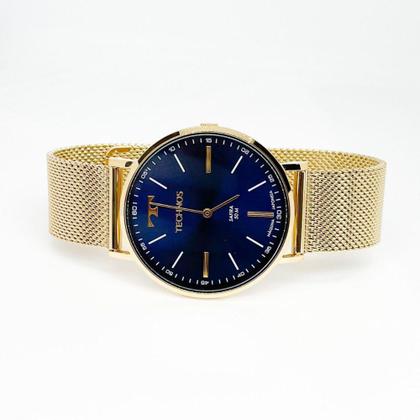 Imagem de Relógio Masculino Technos Dourado Classic Slim 2025LTKS/4A