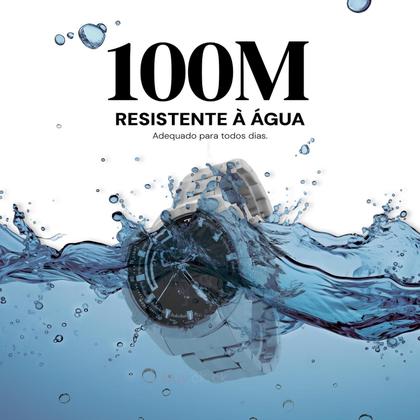 Imagem de Relógio Masculino Technos Prata Tachymeter Analógico Digital Original Resistente à Água RT3496AB1K