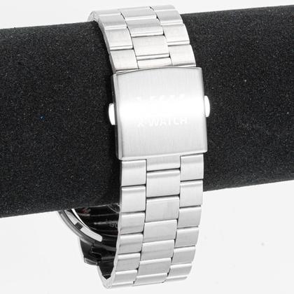Imagem de Relógio Masculino XWatch XTEEL Aço Mostrador Preto Original Resistente à Água ROXMSS1056P
