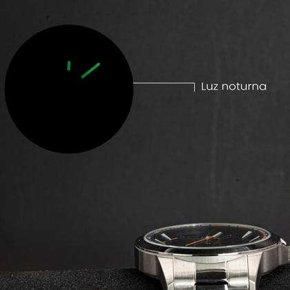 Imagem de Relógio Masculino XWatch XTEEL Preto Aço Mostrador Preto Original Resistente à Água XMNS1009P1PX