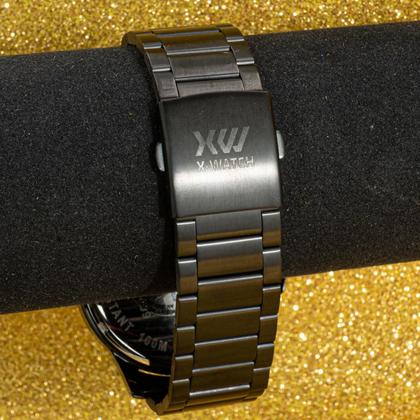 Imagem de Relógio Masculino XWatch XTEEL Preto Aço Mostrador Preto Original Resistente à Água XMNS1009P1PX